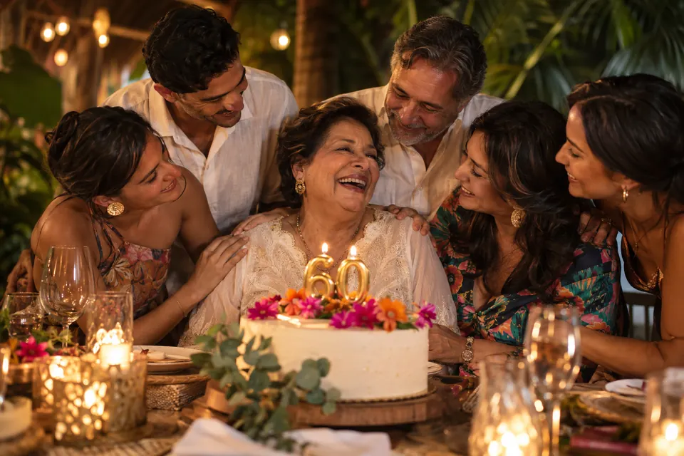 Una celebración familiar de 60 años